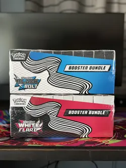 2x Pokemon Black Bolt White Flare Sealed Booster Bundle Display - Image 5