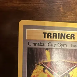 Wizards Pokemon TCG Trainer-Stadium Cinnabar City Gym 1st Ed Uncommon 113/132 - Image 3