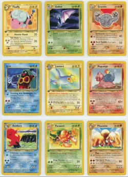 Pokemon Neo Revelation 1st Edition Complete Common Uncommon 28/64 - 64/64 NM - Image 1