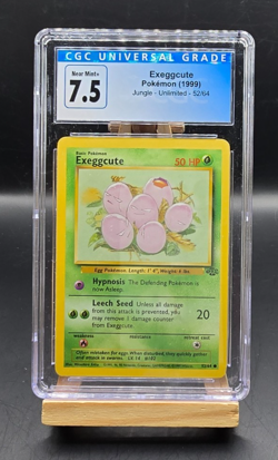Pokemon Exeggcute 52/64 Jungle 1999 CGC 7.5 - Image 1