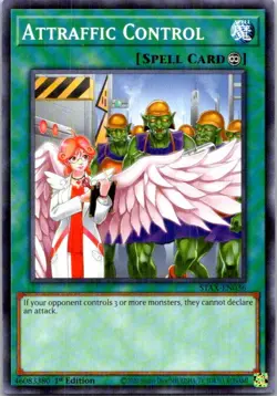 Attraffic Control STAX-EN036 Yu-Gi-Oh! Near Mint 1st Edition - Image 1