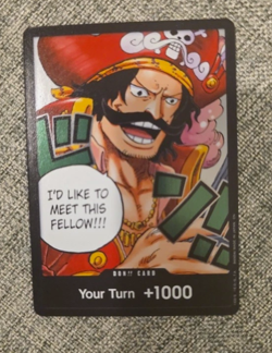 One Piece Carrying On His Will OP13 Alternate Alt Don!! - FOIL - Gol.D.Roger - Image 1