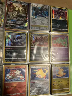 Pokemon TCG GX, V, EX, Holo, Foil, Trainer Card Lot - Pikachu, Dragonite, Arceus - Image 3
