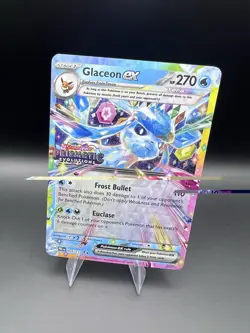 Glaceon ex - (Prismatic Evolutions Stamp) 026/131 Miscellaneous Cards & Products - Image 2