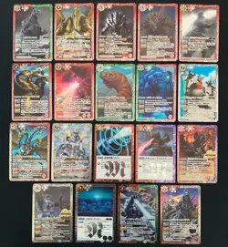 GODZILLA REVIVAL CB28 Battle Spirits R Foil Complete Set Japanese Card Tokusatsu - Image 1