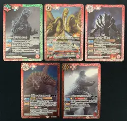 GODZILLA REVIVAL CB28 Battle Spirits R Foil Complete Set Japanese Card Tokusatsu - Image 3