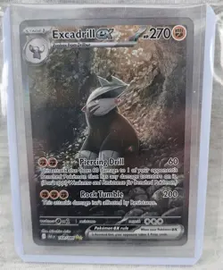 Excadrill EX 168/086 Black Bolt Sir Pokemon TCG Card - Image 1
