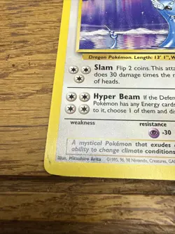 Pokemon TCG Dragonair Base Set 2 22/130 Card MP Condition - Image 4