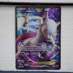Pokemon Mewtwo EX XY125 Full Art Holo Card Promo - Image 1
