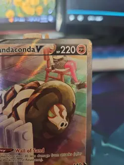 Pokemon TCG Sandaconda v Fusion Strike Holo Full Art Ultra Rare Card 252/264 NM - Image 3
