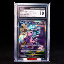 Mew V SR CS4bC-138/132 Pokemon Card Chinese CGC 10 #1 - Image 1