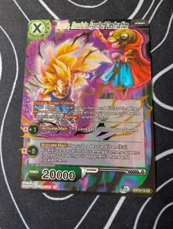 Dragon Ball Super Card EX13-13 EX Vegeta, Resolute Agent of Destruction NM - Image 1