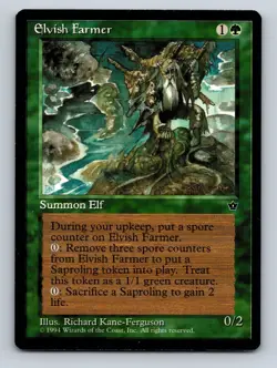 MTG Elvish Farmer Regular NM - Image 1