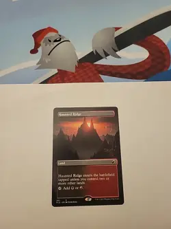 MTG - Haunted Ridge - (Borderless) Innistrad: Midnight Hunt - Image 1