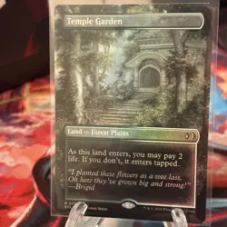 Temple Garden (Borderless) Lorwyn Eclipsed Foil - Image 1