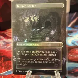 Temple Garden (Borderless) Lorwyn Eclipsed Foil - Image 3