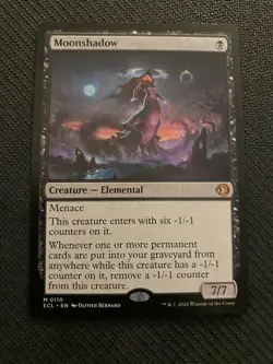 MTG - Moonshadow - Regular Mythic #110 - Lorwyn Eclipsed NM - Image 1