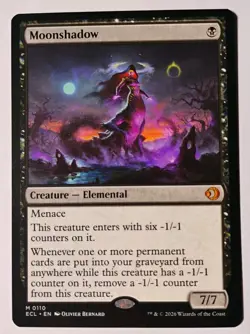 Moonshadow MTG,. Lorwyn Eclipsed, Mythic Rare, Regular, NM - Image 1