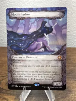 Magic the Gathering MTG - Moonshadow (0313) (Showcase) - Lorwyn Eclipsed - Image 1