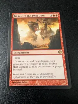 MTG Magic the Gathering Dictate of the Twin Gods (93/171) Journey into Nyx LP - Image 1