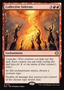 1x Collective Inferno NM Eng MTG - Lorwyn Eclipsed - Image 1