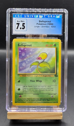 Pokemon Bellsprout 49/64 Jungle 1999 CGC 7.5 - Image 1