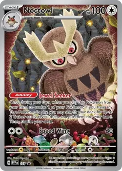 Noctowl SVP141 | Pokemon Stellar Crown Black Star Promo | Near Mint - Image 1