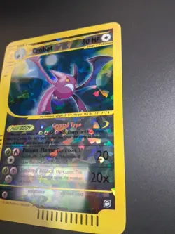 Pokemon Crystal CROBAT Box Topper Skyridge 10/12 Jumbo LP Fast Ship - Image 4