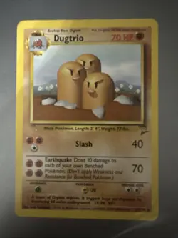 Pokemon - Base Set 2 - Dugtrio 23/130 - Vintage - WOTC - 2000 - Non-holo - Image 1