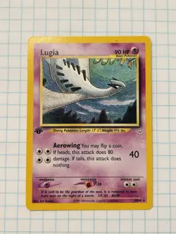 Lugia 20/64 Rare Neo Revelation Unlimited Pokemon WOTC 2001 English - Image 1