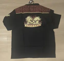 2025 Pokemon World Championships Arcanine Medium Button Up Shirt Anaheim Greaser - Image 2