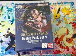 2025 One Piece TCG The Azure Sea's Seven Double Pack Box Set 9, Factory Sealed - Image 1