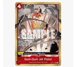 Gum-Gum Jet Pistol (Online Regional 2024) [Participant] - One Piece Promotion - Image 1