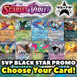 Pokemon SCARLET VIOLET SVP BLACK STAR PROMO: CHOOSE YOUR CARD! ENGLISH NEAR MINT - Image 1