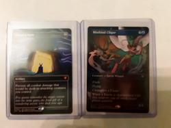 mtg 2 special guest cards mistbind clique and dolmen gate n/m never played - Image 1