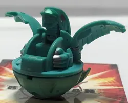 Bakugan Battle Brawlers Ravenoid 650G Green Ventus No Card - Image 1