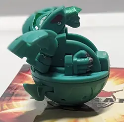 Bakugan Battle Brawlers Ravenoid 650G Green Ventus No Card - Image 2