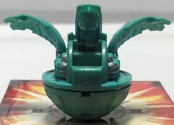 Bakugan Battle Brawlers Ravenoid 650G Green Ventus No Card - Image 3