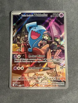 Team Rocket's Wobbuffet 203 Sv: Scarlet & Violet Promo Cards Holo - Image 1