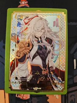 Honkai Star Rail Jing Yuan HK-UR-016 Goddess Story Anime Cards mihoyo - Image 1