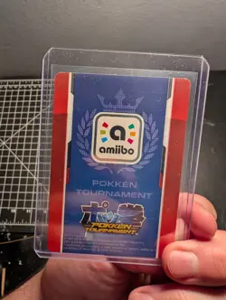 Shadow Mewtwo Amiibo Card from Pokken Tournament - Image 2