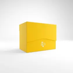 Gamegenic 80+ Deck Box Card Holder Case MTG TCG YGO Pokemon Magic - Yellow - Image 1