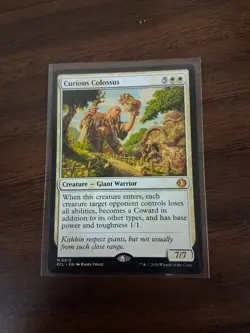Curious Colossus Mythic MTG Lorwyn Eclipsed Magic The Gathering. - Image 1
