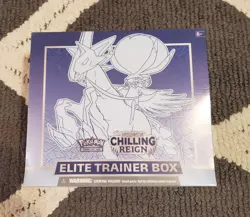 Pokemon Chilling Reign Elite Trainer Box Ice Rider Calyrex FACTORY SEALED - Image 1