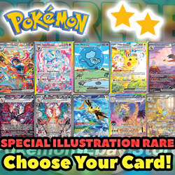 Pokemon SPECIAL ILLUSTRATION RARE SIR Choose Your Card English NM HUGE SELECTION - Image 1