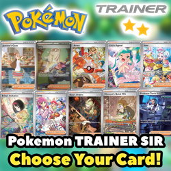 Pokemon TRAINER ILLUSTRATION RARE/SPECIAL ILLUSTRATION RARE: CHOOSE YOUR CARD NM - Image 1