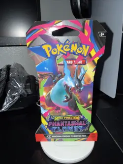 Pokemon TCG Pokemon Phantasmal Flames Mega Evolution Booster Packs New Sealed - Image 1
