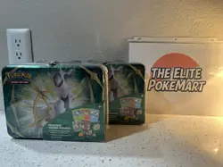 2X-Brand New Pokemon TCG Arceus Collectors Chest Tin Spring 2022 Fusion Strike - Image 1