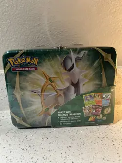 2X-Brand New Pokemon TCG Arceus Collectors Chest Tin Spring 2022 Fusion Strike - Image 2