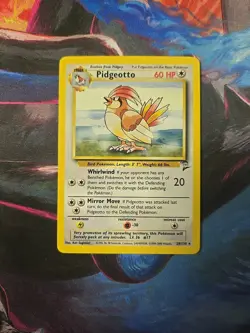 Pokemon TCG Pidgeotto 28/130 Base Set 2 Unlimited Non-Holo 2000 - Image 1